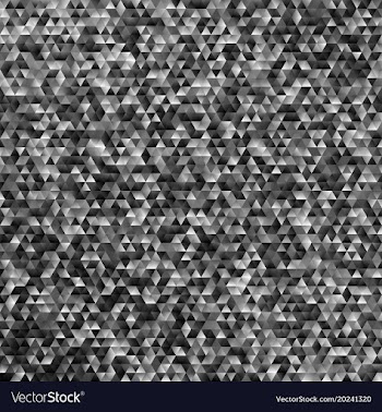 Dark grey abstract regular triangle tile mosaic vector image