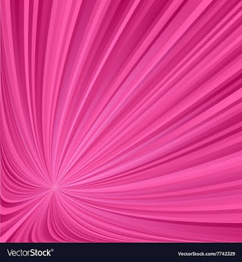 Dark pink striped ray background vector image