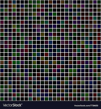 Dark pixel mosaic background vector image