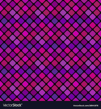 Dark purple abstract seamless diagonal square vector image
