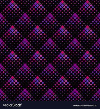 Dark purple square pattern background - violet vector image