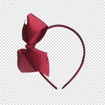 Dark Red Bow Headband | Isabella Bows