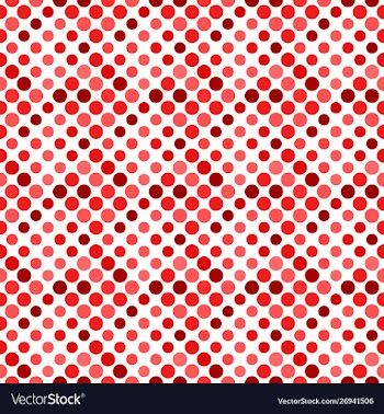 Dark red seamless dot pattern background design vector image