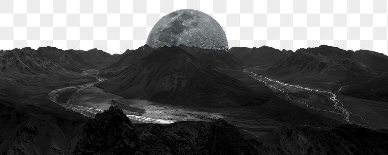 Dark space png border, full | Free PNG - rawpixel
