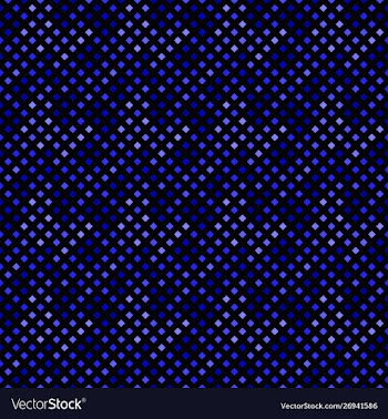 Dark square pattern background - blue abstract vector image