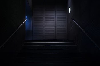 dark staircase