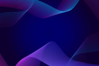 Dark wavy background Free Vector