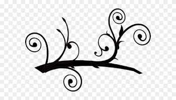 Dark Whimsy Branch Clip Art - Tree Branch Clip Art