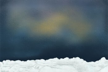 Dark Winter sky border background, | Free Photo - rawpixel