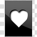 DarkTiles, black heart illustration transparent background PNG clipart
