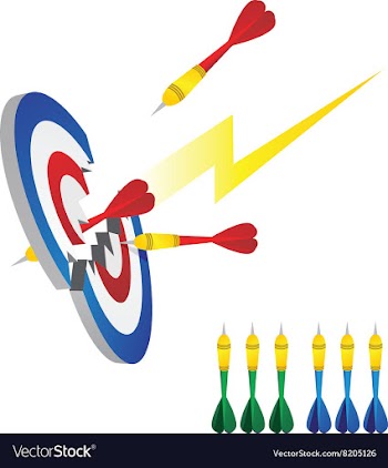 Dart vector image