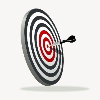 Dartboard clipart, illustration vector. Free | Free Vector - rawpixel
