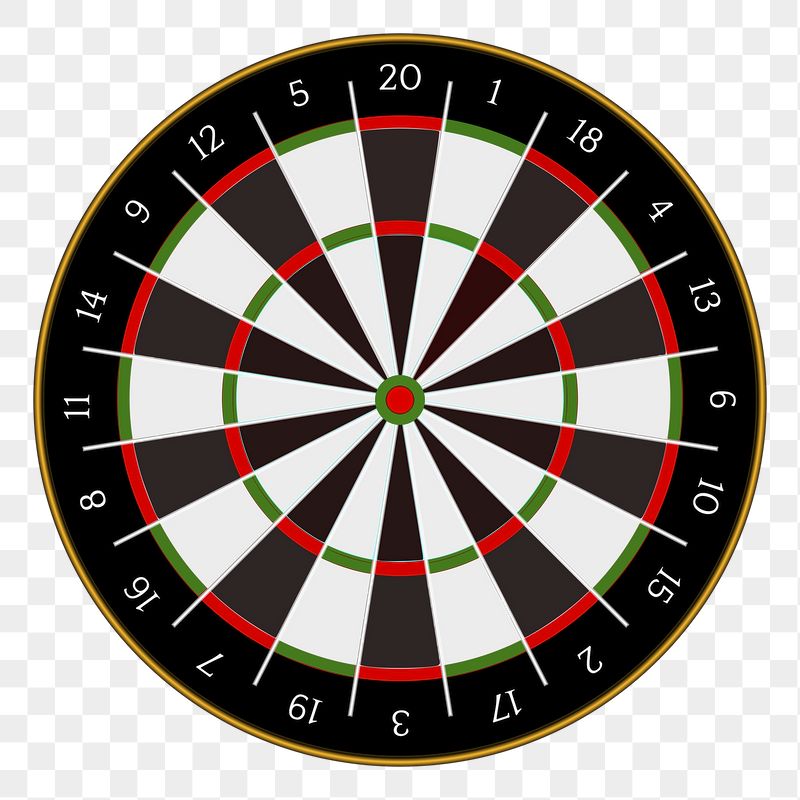 Dartboard png sticker, entertainment illustration | Free PNG - rawpixel