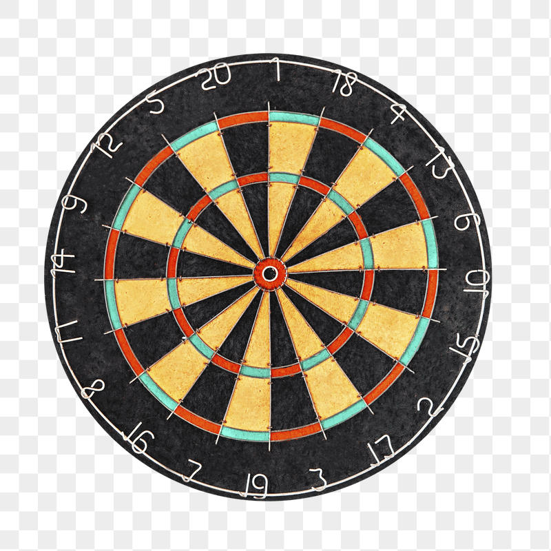 Dartboard png sticker, transparent background | Free PNG - rawpixel