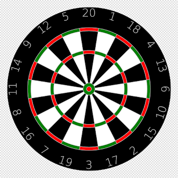 Dartboard PNG Transparent Image - PngPix