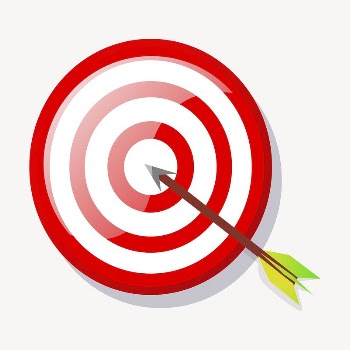 Dartboard sticker, sport equipment illustration | Free PSD - rawpixel