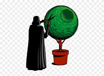 Darth Vader - Darth Vader Cutting Tree
