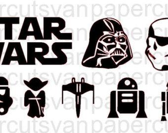 darth vader R2d2 clipart black and white for kids drawing jpg ...