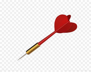 Darts Clip art - Red darts 