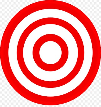 Darts Shooting target Bullseye Clip art - Red target 