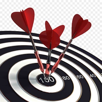 Darts Shooting target Game Arrow Bullseye - Hit the target 