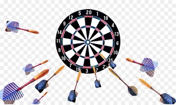 DartsBoard Bullseye Arrow - Darts 