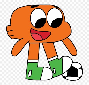 Darwin Grabs The Soccer Ball By Marcospower1996 - Gumball Png Football