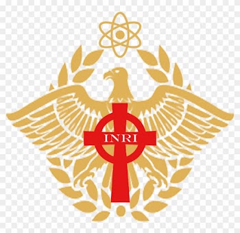 Darwinist Catholic Roman Symbol/emblem By Generalhelghast - Usa Soccer Cork Coaster