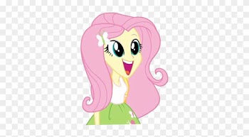Dash For The Crown, Equestria Girls, Equestria Girls - Equestria Girls Fluttershy Happy