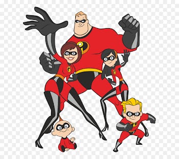 Dash Jack-Jack Parr Elastigirl Mr. Incredible The Incredibles - incridible sign 