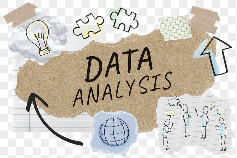Data analysis png word sticker | Free PNG - rawpixel