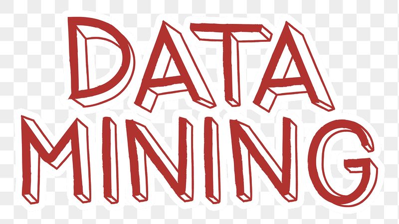 Data mining png word sticker | Free PNG - rawpixel
