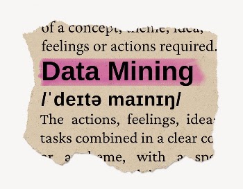 Data mining ripped dictionary, editable | Free PSD - rawpixel