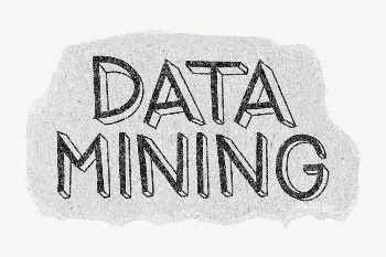Data mining word, ripped paper | Free PSD - rawpixel