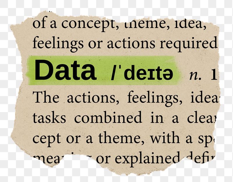 Data png word sticker, torn | Free PNG - rawpixel