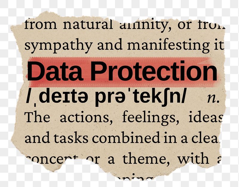 Data protection png word sticker, | Free PNG - rawpixel