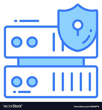 data security icon for graphic and web design