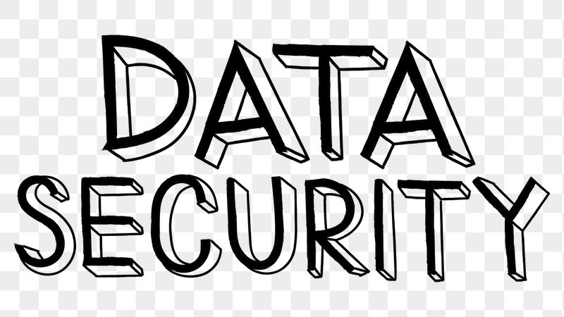 Data security png word sticker | Free PNG - rawpixel