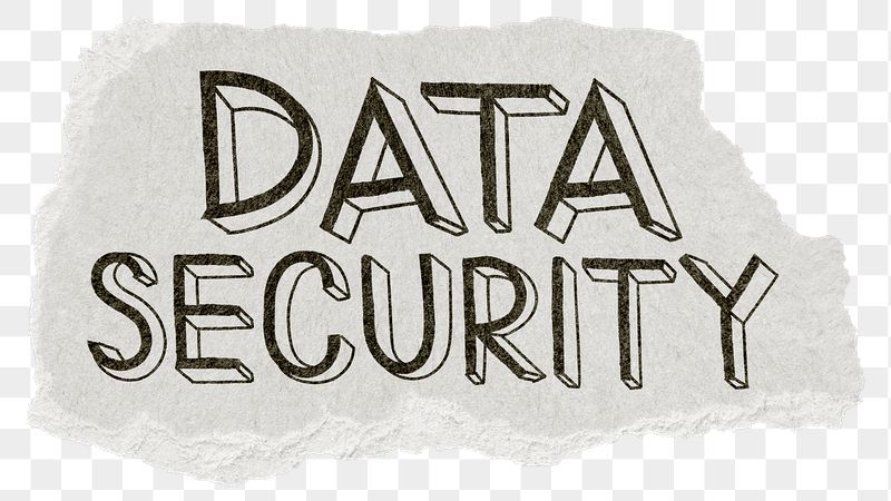 Data security png word sticker | Free PNG - rawpixel