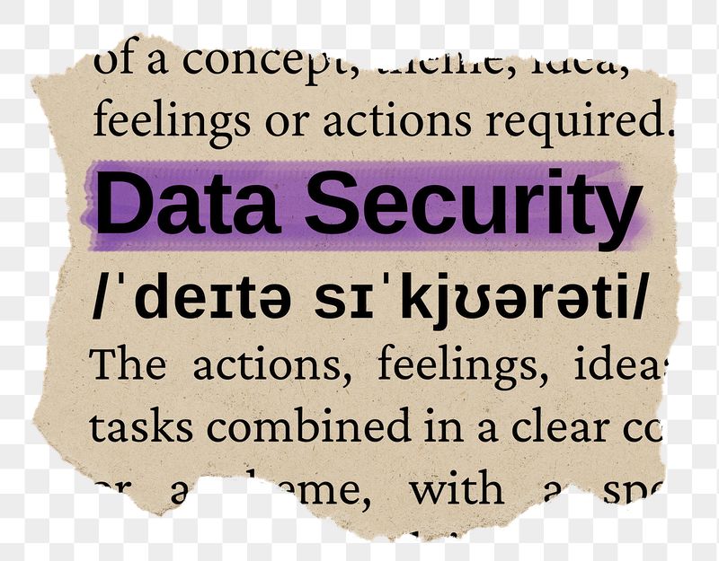Data security png word sticker, | Free PNG - rawpixel