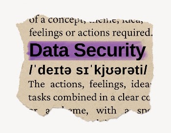 Data security ripped dictionary, editable | Free PSD - rawpixel