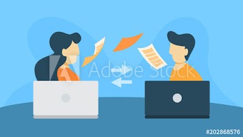 Data transfer illustration