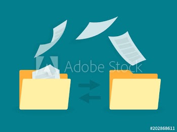 Data transfer illustration
