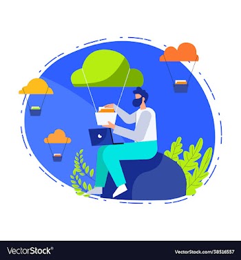 data upload online concept