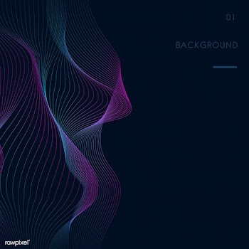 Data visualization dynamic wave pattern vecto.. | Free stock vector - 486960