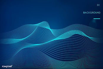 Data visualization dynamic wave pattern vecto.. | Free stock vector - 487027