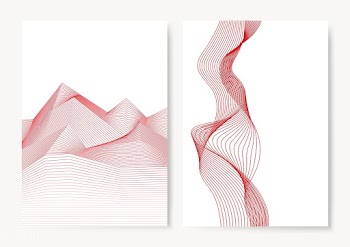 Data visualization dynamic wave pattern vecto.. | Free stock vector - 487053