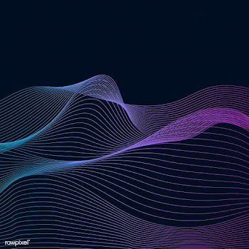 Data visualization dynamic wave pattern vecto.. | Free stock vector - 487063