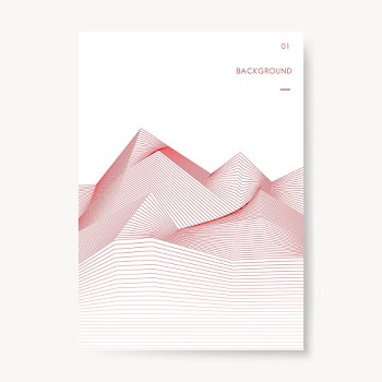 Data visualization dynamic wave pattern vecto.. | Free stock vector - 487064