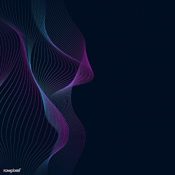 Data visualization dynamic wave pattern vecto.. | Free stock vector - 487080